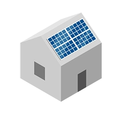 Bild einer Solaranlage